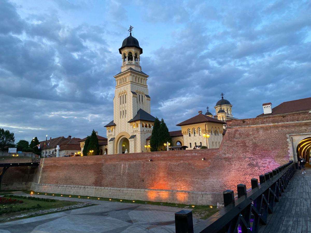 Studio Panoramic With Balcony And Parcul Unirii View Alba Iulia Bagian luar foto